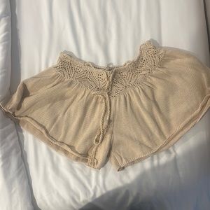 Free People Lily Fauxchet shorts. Never been worn. Still has tag.